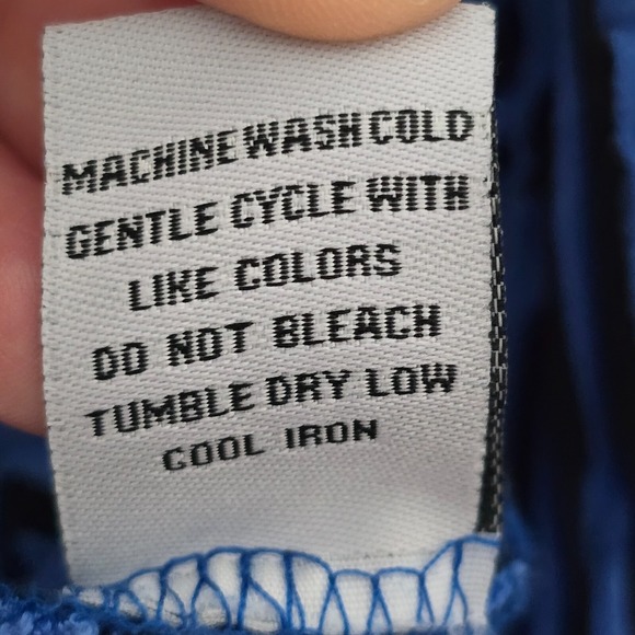 Habitat Open Cardigan Womens Medium Blue Textured Stretch Sweater Office Preppy - Picture 6 of 12